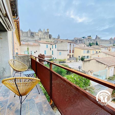 Loft Cocon Climatise - Imprenable Vue Sur Le Chateau Comtal Carcassone Kültér fotó