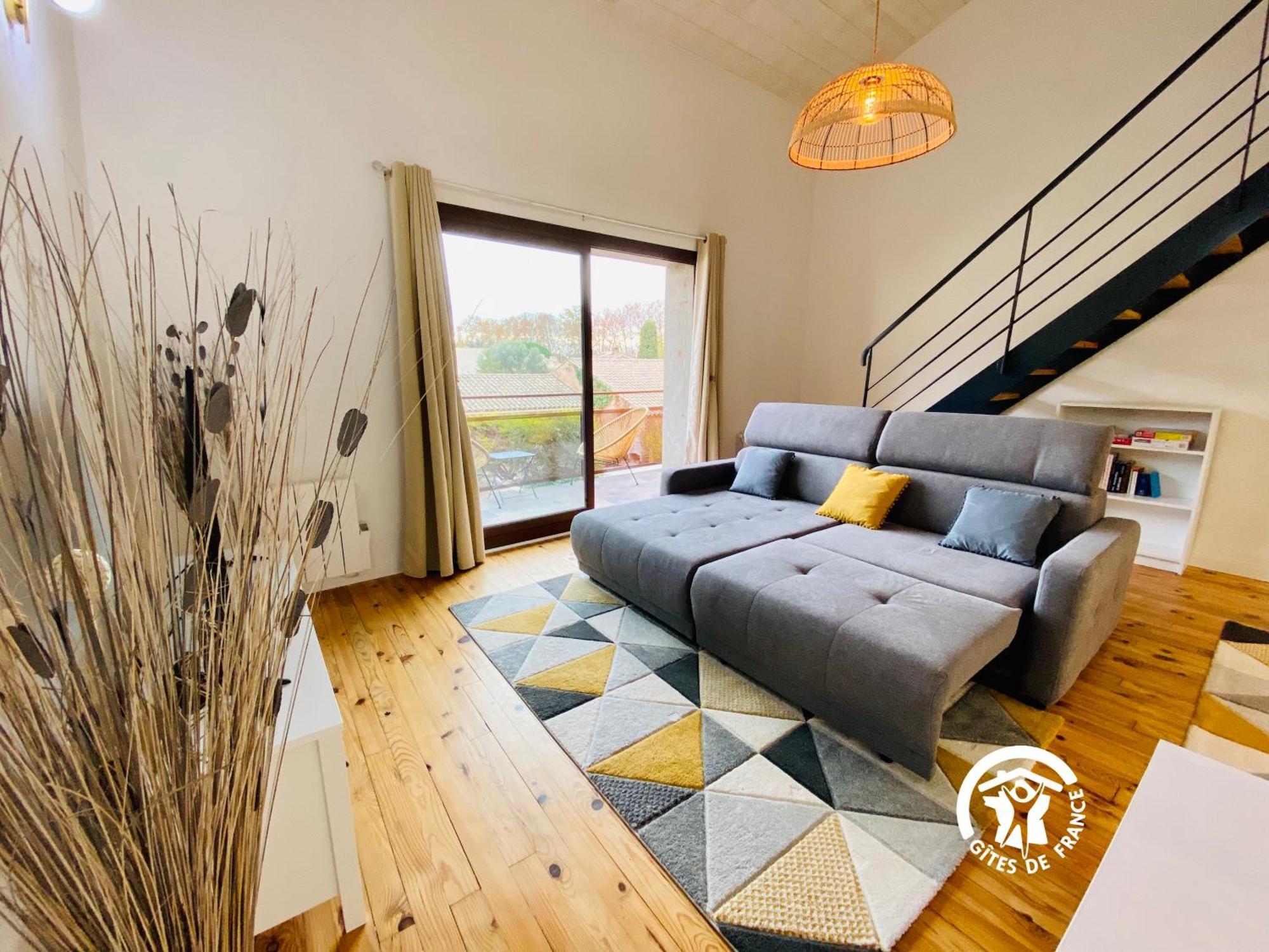 Loft Cocon Climatise - Imprenable Vue Sur Le Chateau Comtal Carcassone Kültér fotó