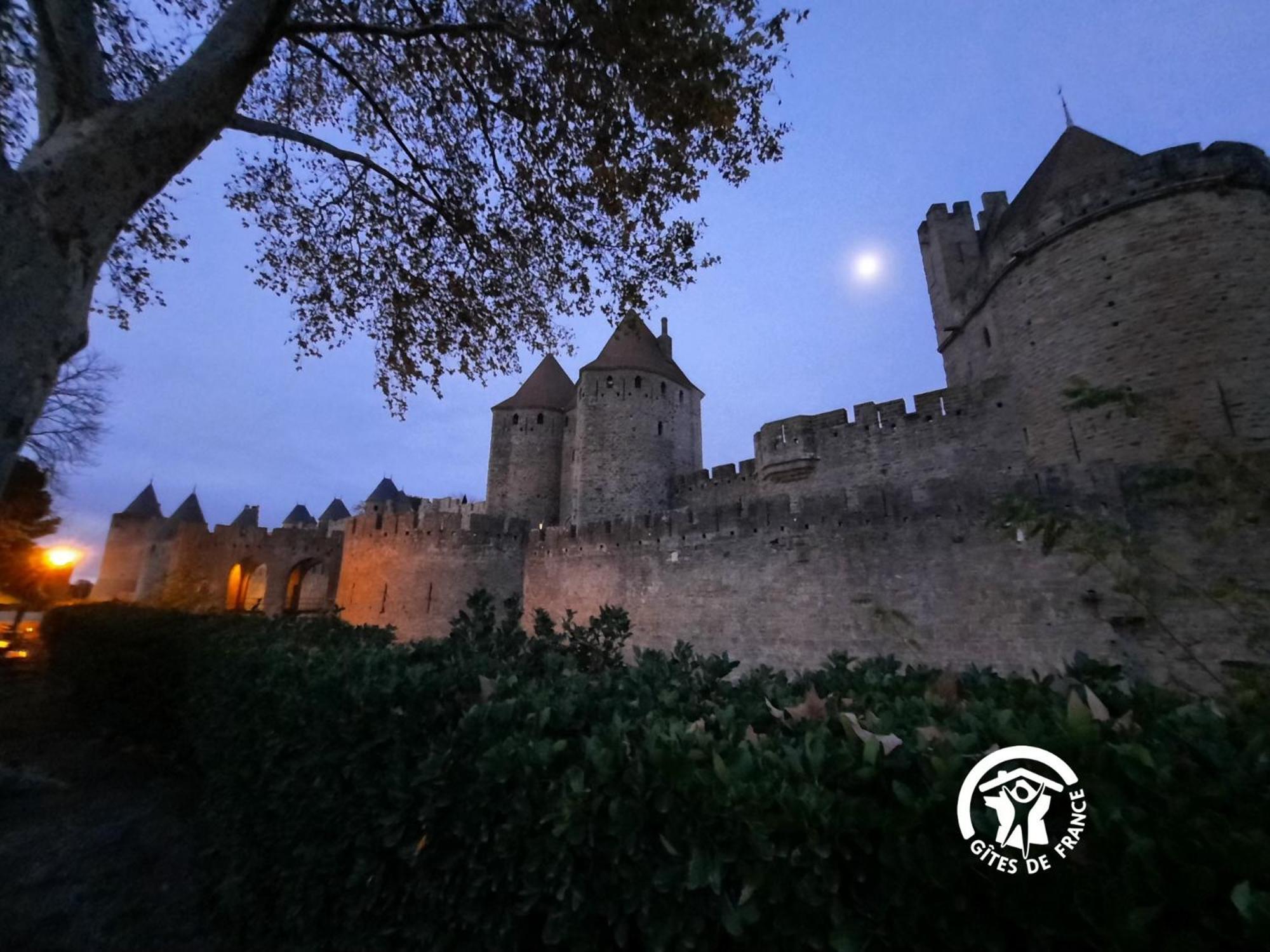 Loft Cocon Climatise - Imprenable Vue Sur Le Chateau Comtal Carcassone Kültér fotó